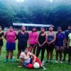 One of the youth groups at Paso Canoas with one passion, SOCCER